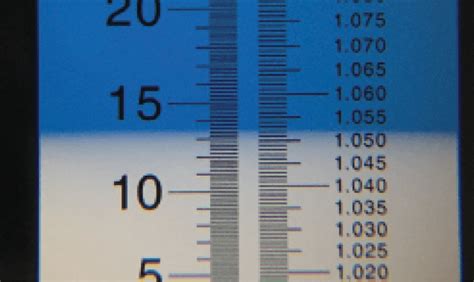 hercules refractometer adjustment chart|refractometer for brewing.